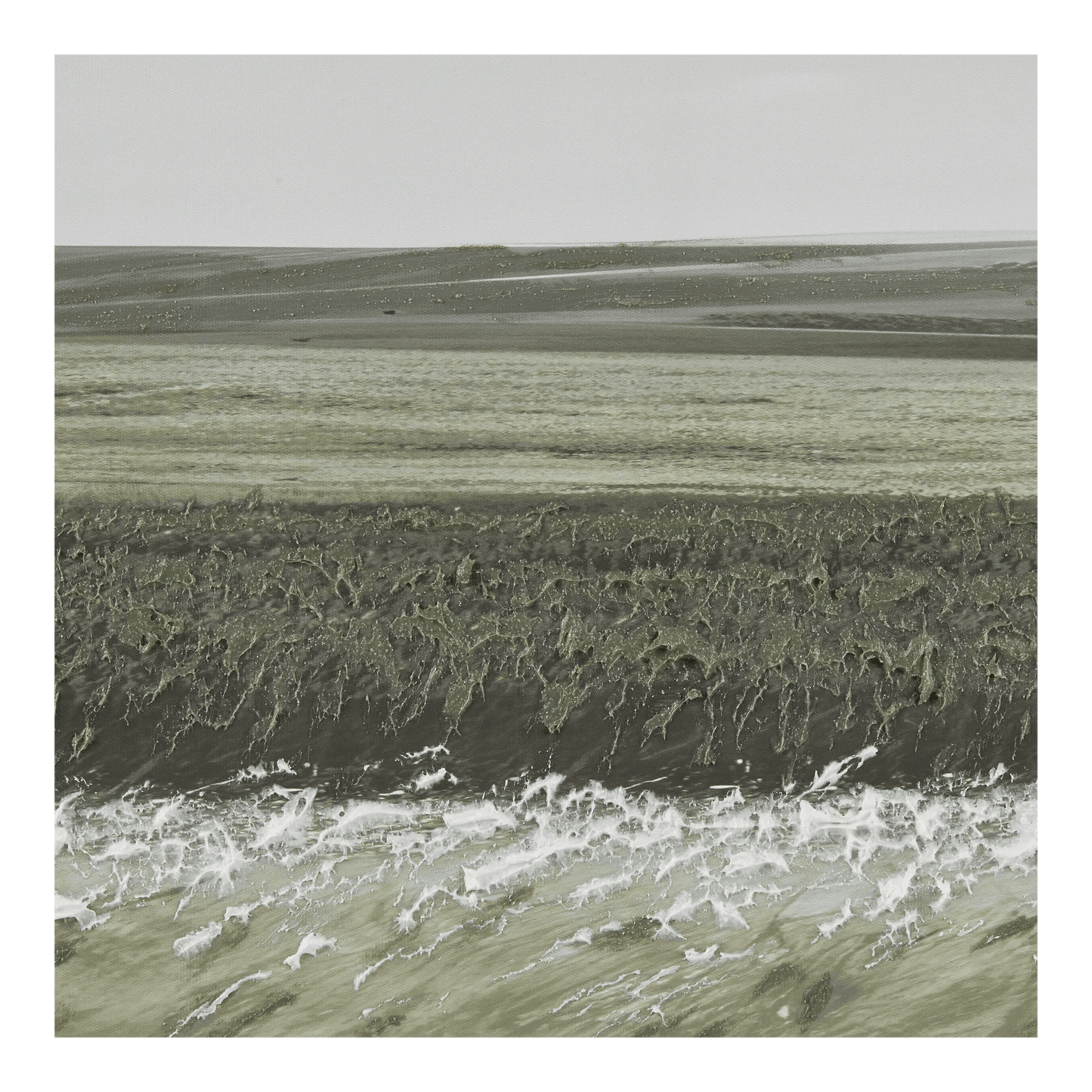 Green Landscape Framed Art