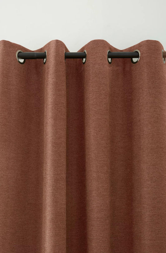Orange Dion Blackout Curtain