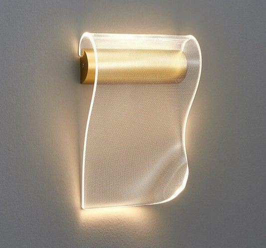 Modern Creative Design Luxury LED Wall Sconce For Bedroom Gold Color For Living Room Light Fixture