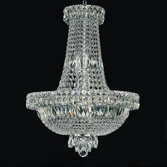 Elegant Modern Classic Crystal Chandelier for Foyers, Stairways, and Dining Rooms