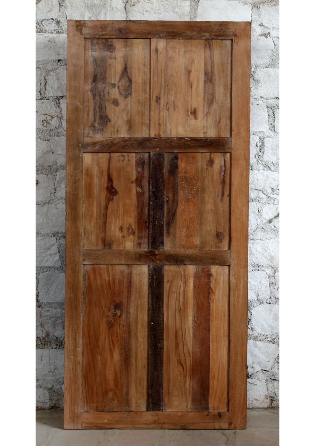 Vintage Carved Door - Reclaimed Wood Hinged or Barn Door 80x36