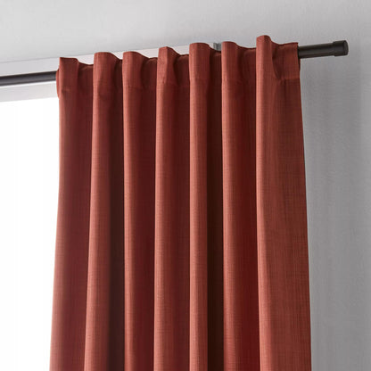Black Curtain Rod Set - Diameter 16/19 mm