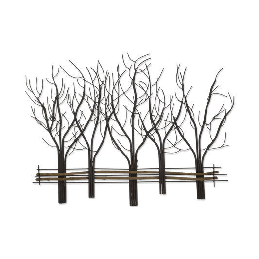 Metal Branches Wall Art