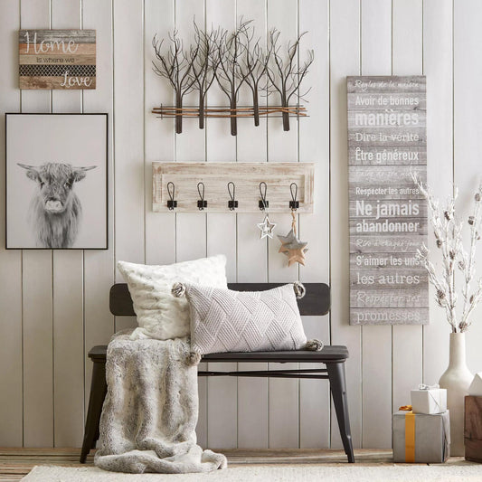 Metal Branches Wall Art