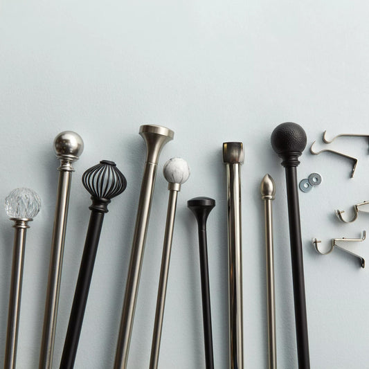 Curtain Rod Set - Diameter 22/25 mm