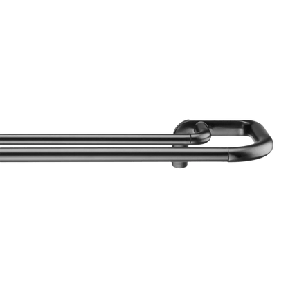 Blackout Curtains Double Rod Set - Diameter 19mm