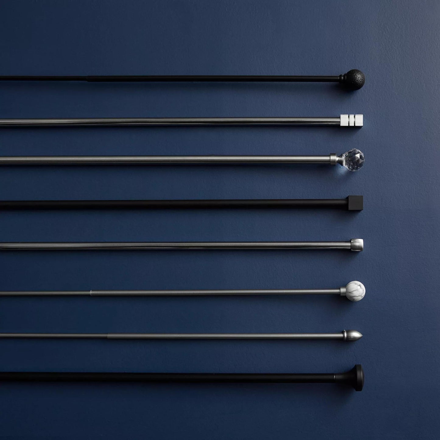 Cube Curtain Rod Set - Diameter 25mm