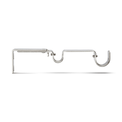Brushed Nickel Double Brackets