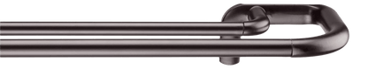 Blackout Curtains Double Rod Set - Diameter 19mm