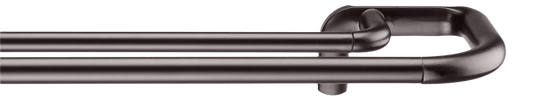 Blackout Curtains Double Rod Set - Diameter 19mm