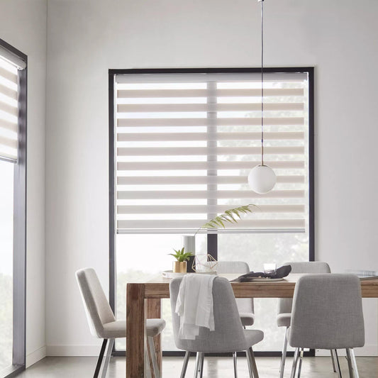 White Cordless Sheer Shade