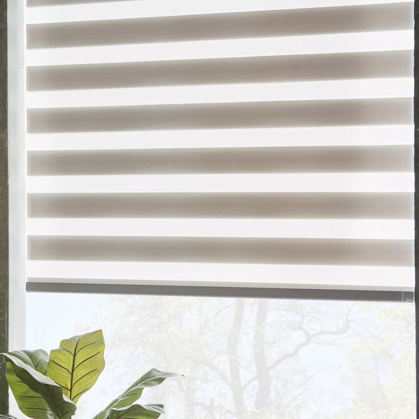 Grey Cordless Sheer Shade