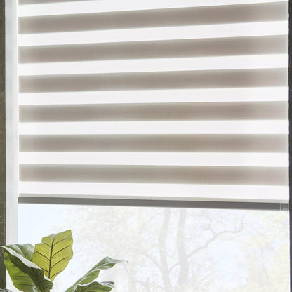 Grey Cordless Sheer Shade