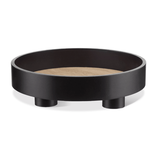 Black Tray & Natural  Tray On Stand