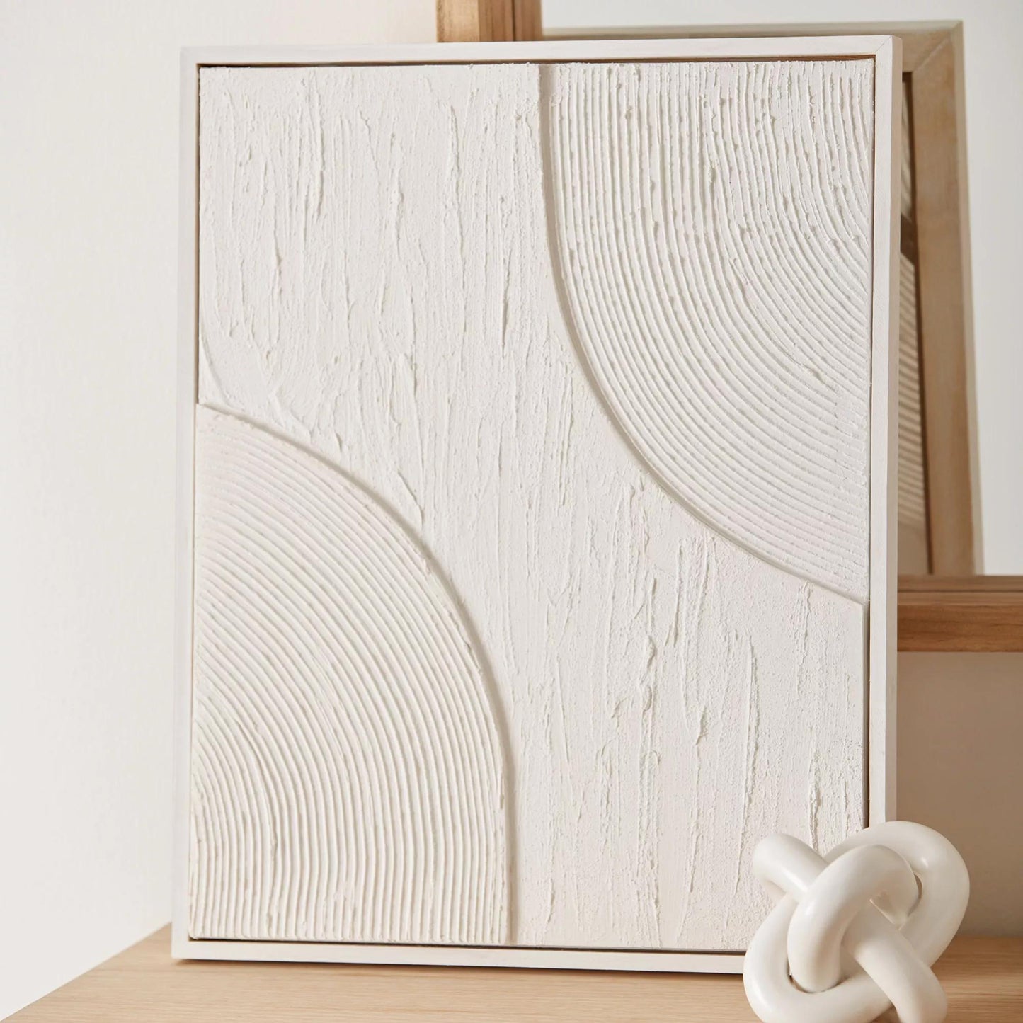 Abstract Knotted Ceramic Decorative Object