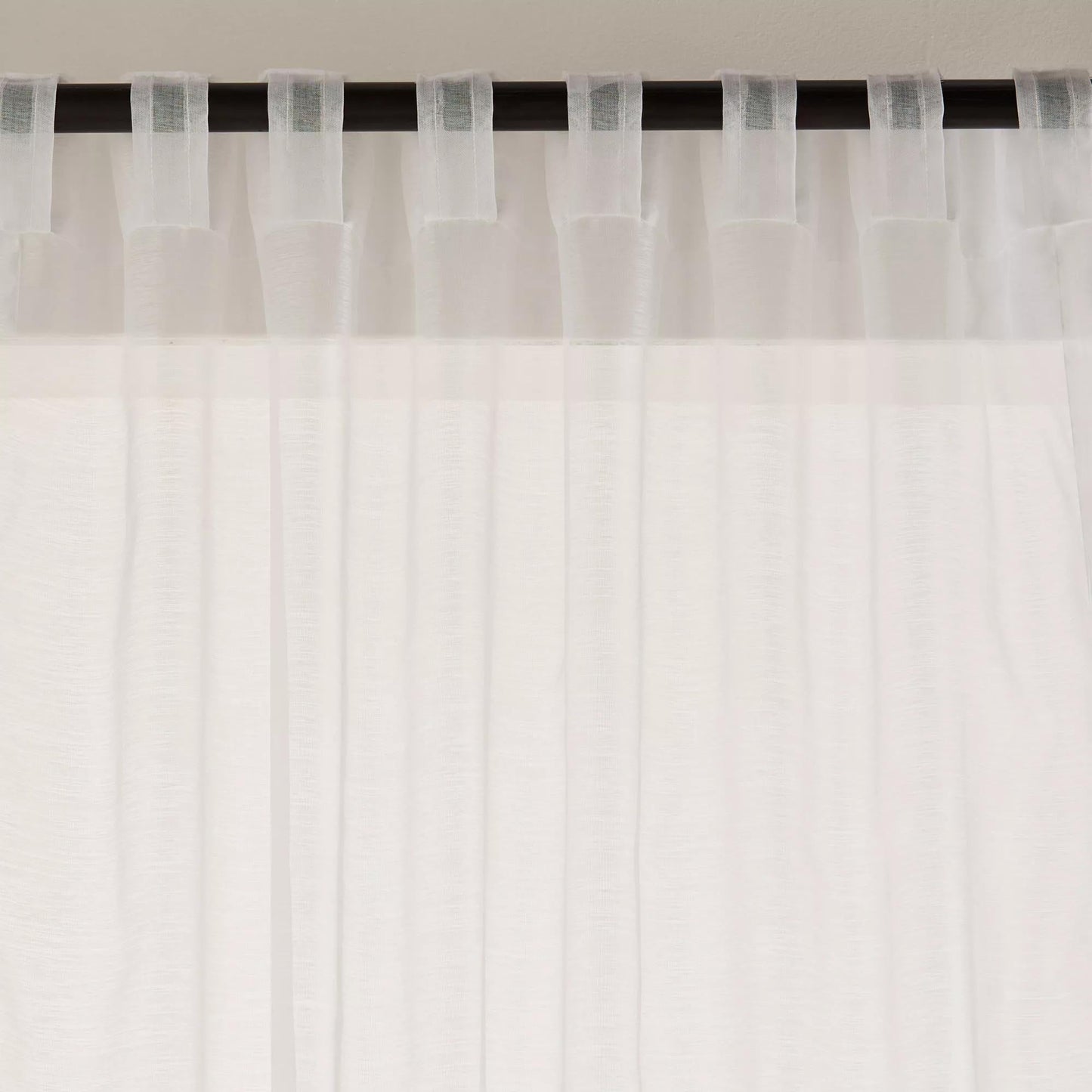 Kacha Rod Pocket Back Tab Sheer Curtain