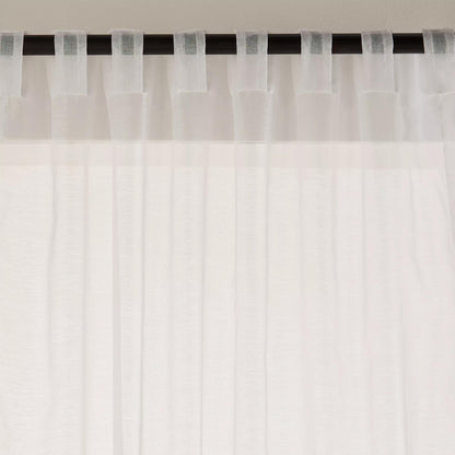Kacha Rod Pocket Back Tab Sheer Curtain