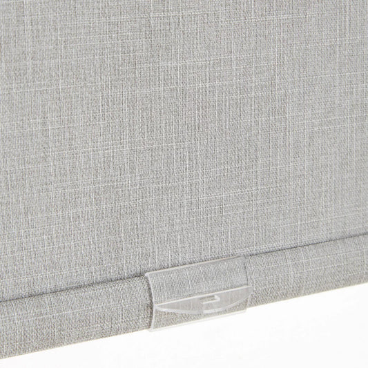 Light Grey Chita Cordless Blackout Roller Shade