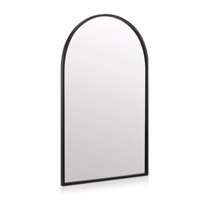 Black Arched Mirror