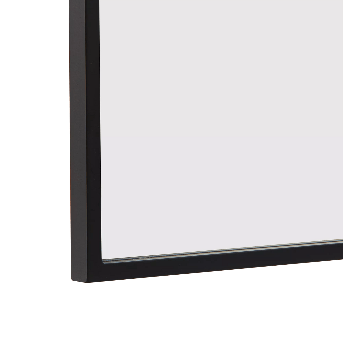 Black Arched Mirror