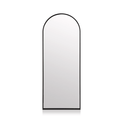 Arch Black Leaner Mirror