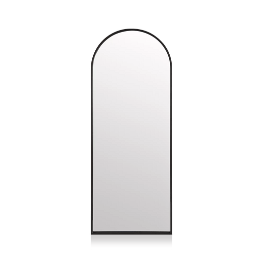 Arch Black Leaner Mirror
