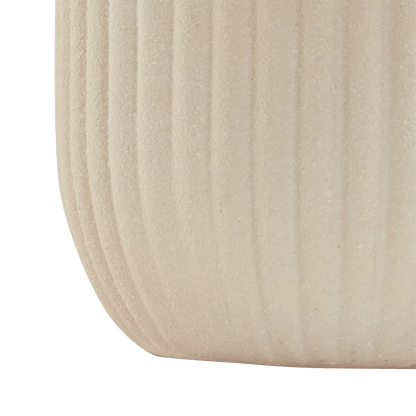 Ceramic Engraved Floor Vase