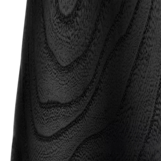 Black Wood Floor Vase
