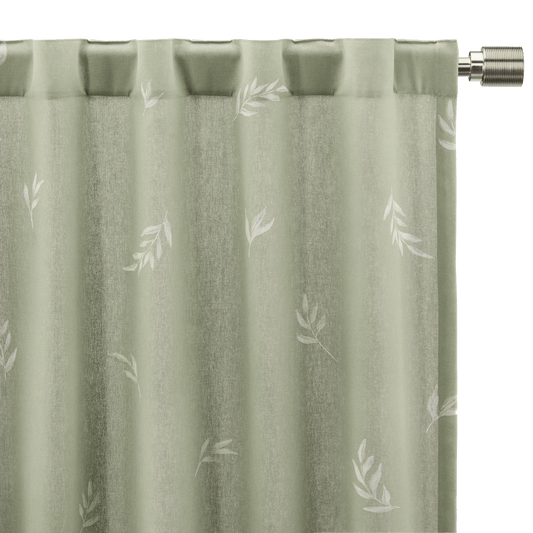 Verona Back-Tab/Rod-Pocket Curtain
