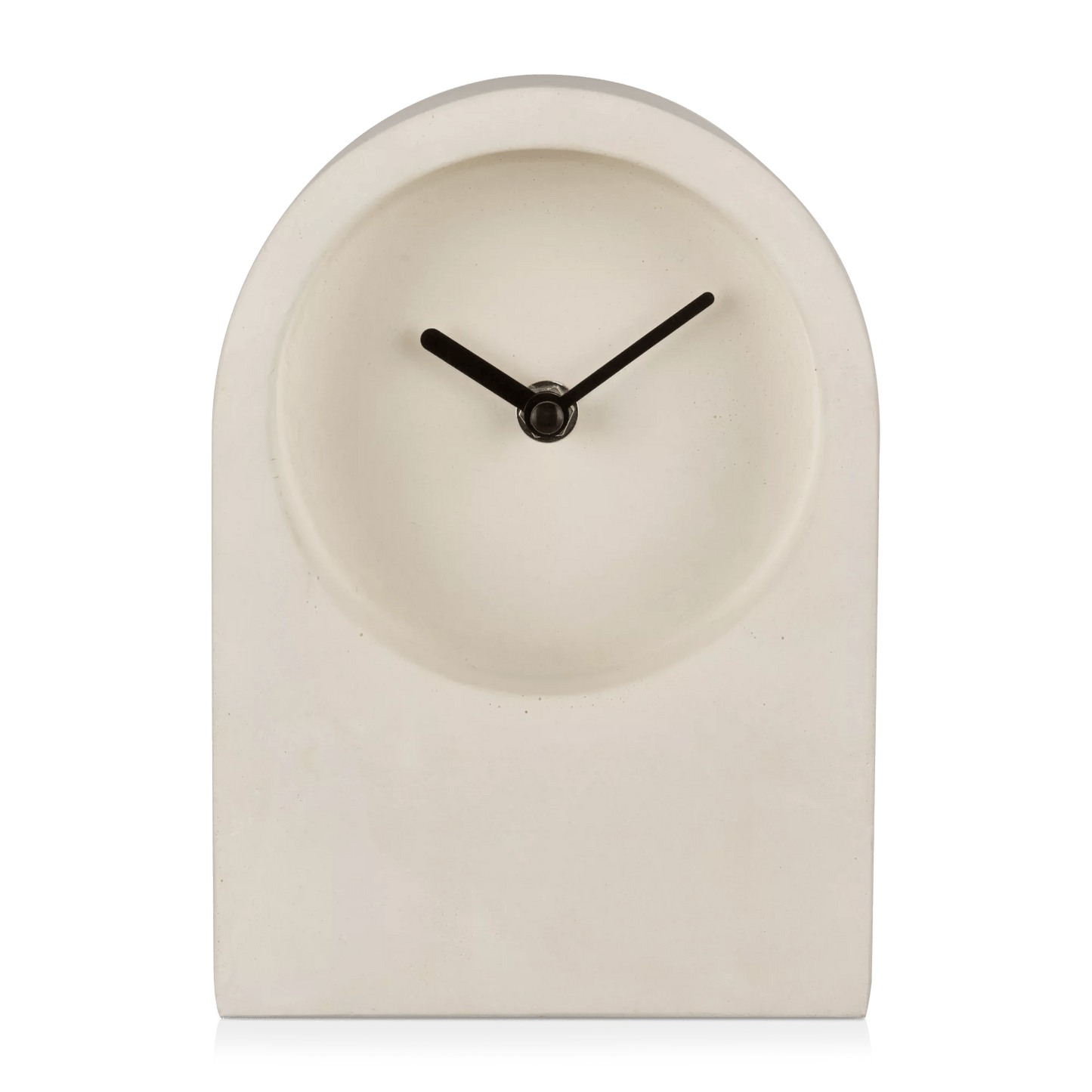 Cement Table Clock