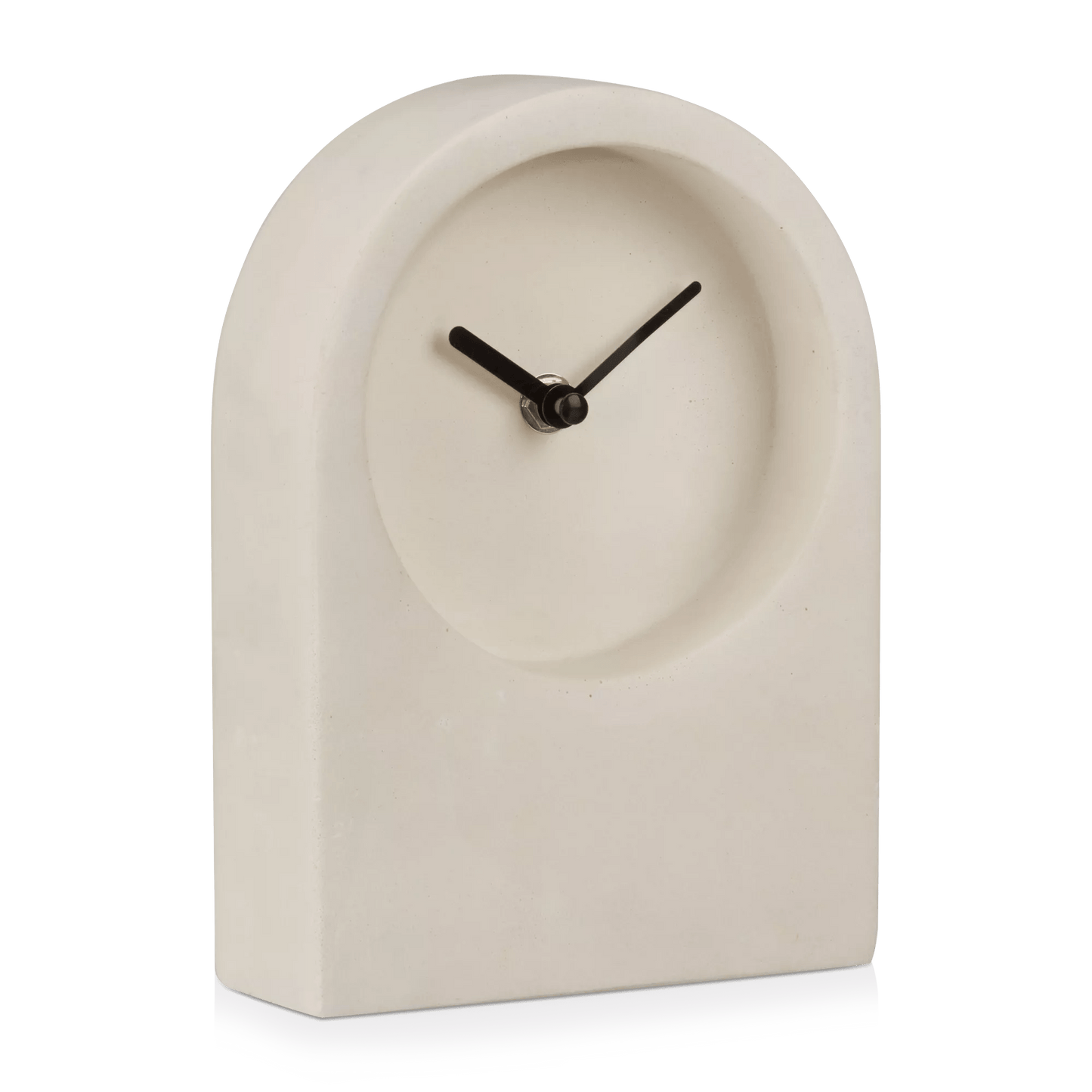 Cement Table Clock