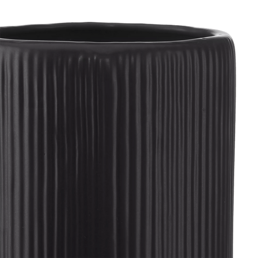 Ribbed Floor Vase