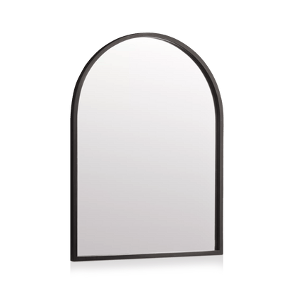 Black Arched Mirror