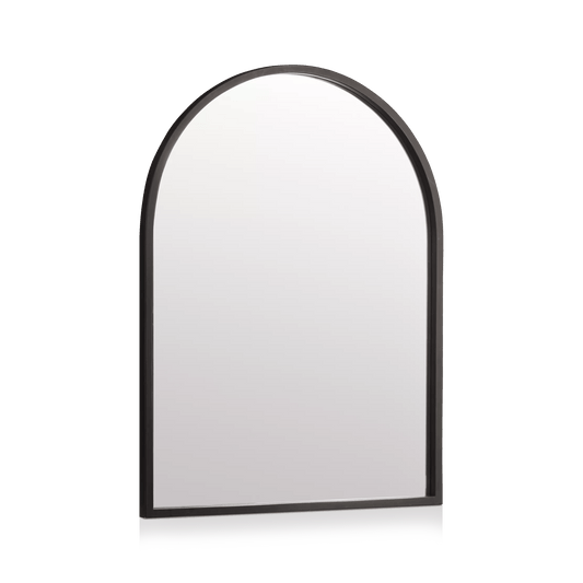 Black Arched Mirror