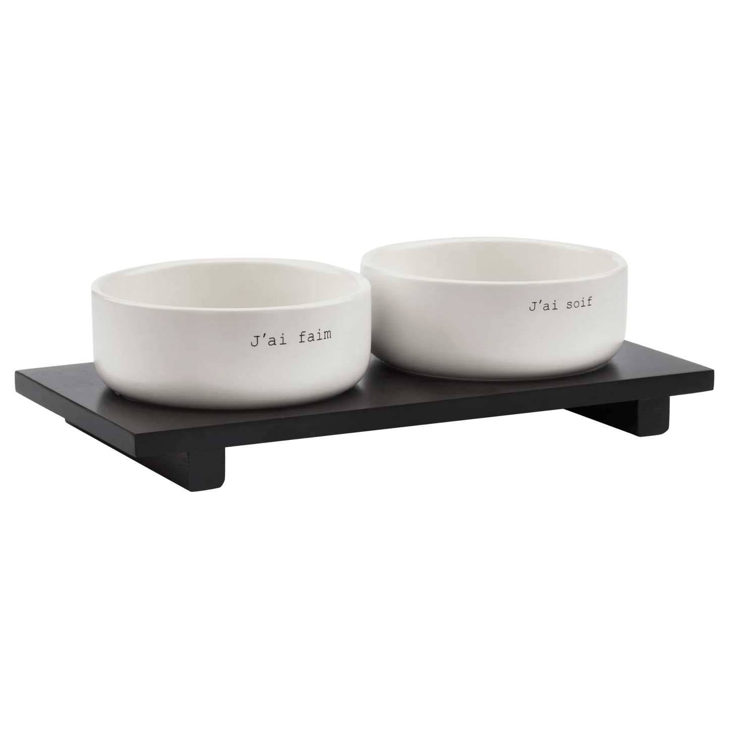 Set of 2 pet bowls