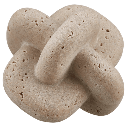 Decorative Speckled Ceramic Knot