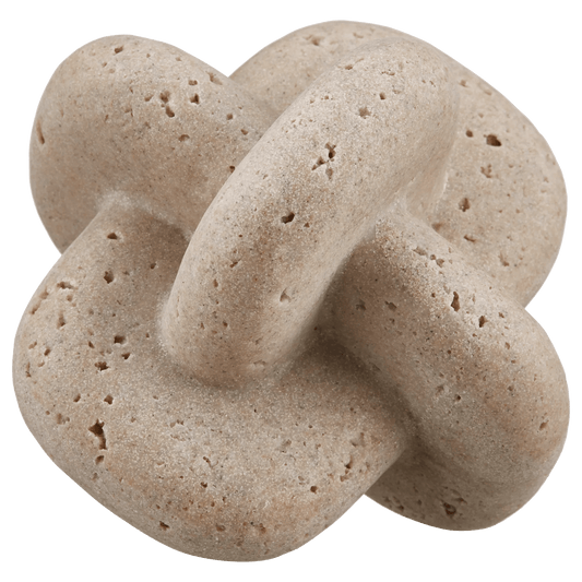 Decorative Speckled Ceramic Knot