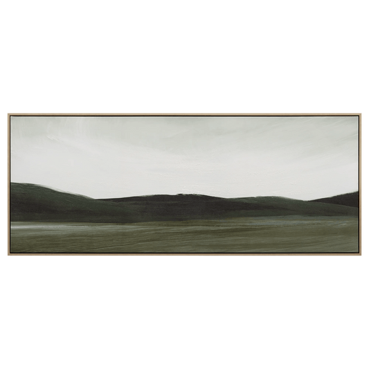 Green Mountains Framed Art