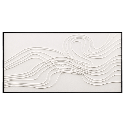 Tangled Lines Abstract Framed Art