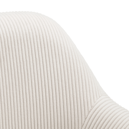 Fabric and Metal Counter Stool