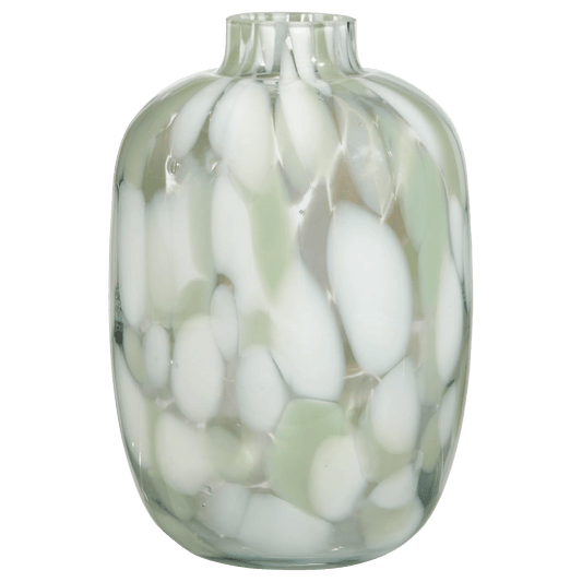 Green Glass Table vase