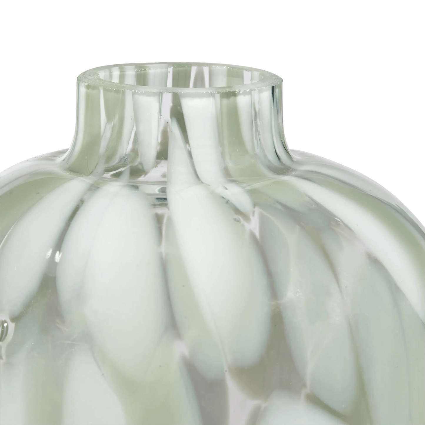 Green Glass Table vase