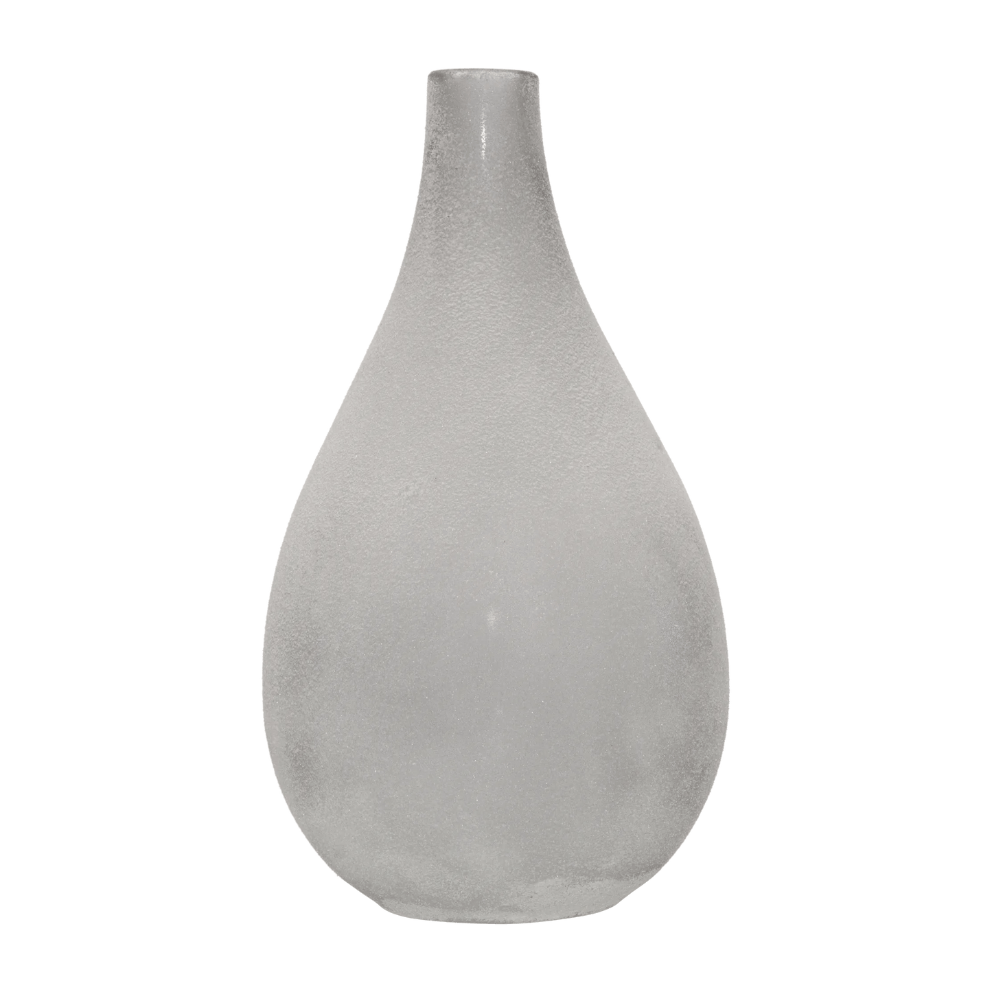 Frosted Glass Table Vase