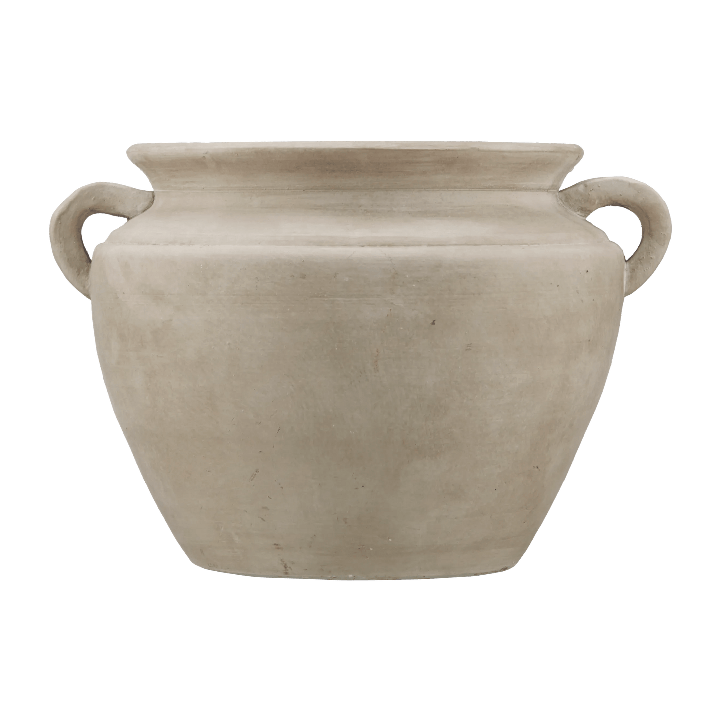 Antique bowl with handles