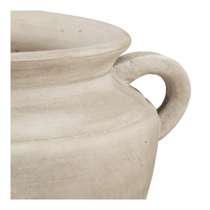 Antique bowl with handles