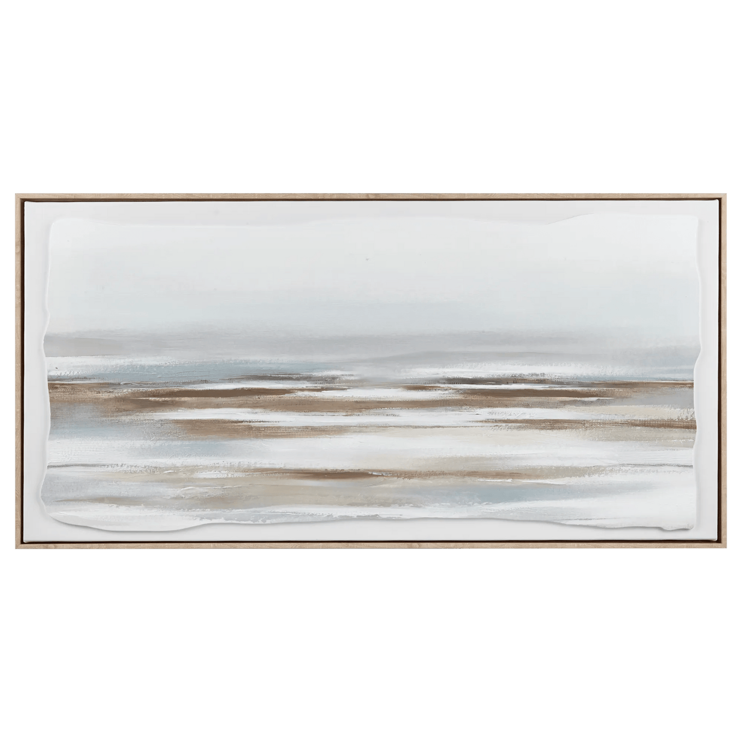 Abstract Shore Framed Art