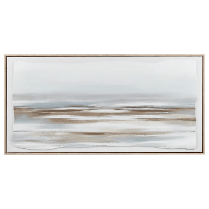 Abstract Shore Framed Art