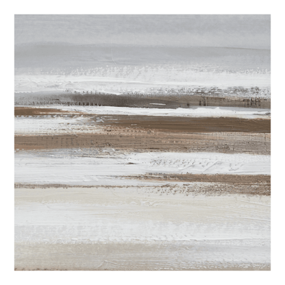Abstract Shore Framed Art