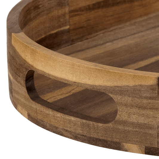Oval Wood Tray