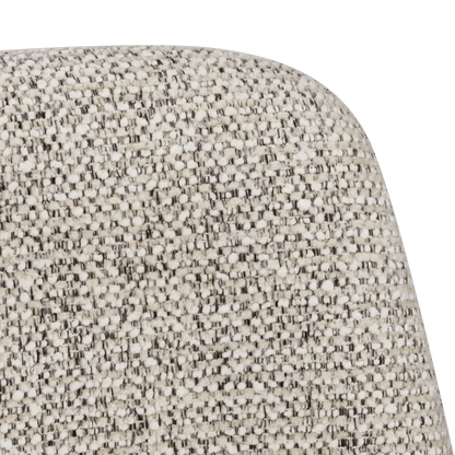 Fabric and Metal Bar Stool